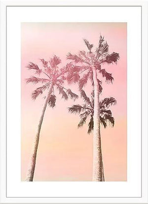 モダンでトレンドのインテリアに馴染むアートポスター Pink Sunset - TOCO LIFE