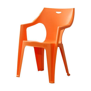 空間を彩る色鮮やかなガーデンデザインチェア ANCGELO オレンジ - TOCO LIFE
