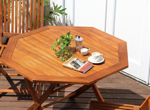 アジアンカフェ風の八角型テラステーブル FLUE - TOCO LIFE