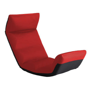 14段階のギアチェンジで絶妙な角度に調整ができるリクライニング座椅子 RELACO メッシュ レッド - TOCO LIFE